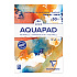 Блок-склейка бумаги для акварели "Goldline Aqua", А4, 300 г/м2 , 50 листов