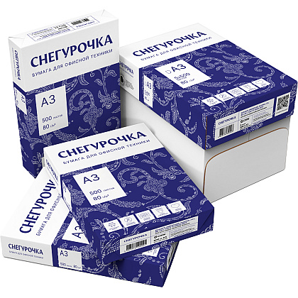 Бумага "Снегурочка", А3, 500 листов, 80 г/м2 - 6