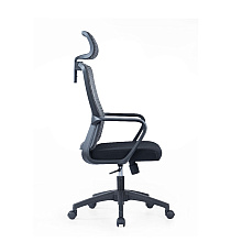 Кресло компьютерное SitZone U-060A, сетка, ткань, черный, 2 шт/упак