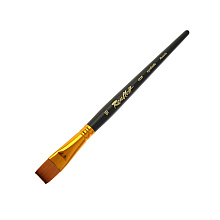 Кисть "Roubloff", имитация колонка, плоская, на короткой ручке №16