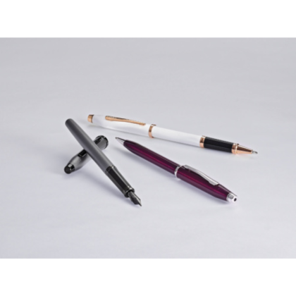 Ручка шариковая "Century II Translucent Plum Lacquer", 0.7 мм, красный, стержень черный - 7