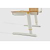 Стол Ergosmart регулируемый Galleon, 1200х700х(520-760) мм, гевея, с книжной полкой - 12