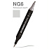 Маркер перманентный двусторонний "Sketchmarker Brush", NG6 нейтральный серый 6