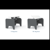 Стол Comf-Pro Elephant Desk UR-3, 1155х700х(340-815) мм, белый, серый - 10
