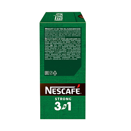 Кофейный напиток "Nescafe" 3в1 крепкий, растворимый, 14.5 г - 6