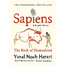 Книга на английском языке "Sapiens. A Graphic History. Volume 1"