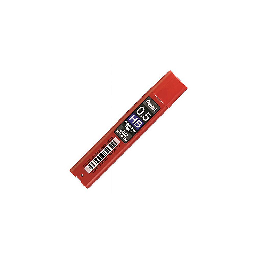 Грифели для автоматического карандаша "AinSTEIN", HB, 0.5 мм, 12 шт