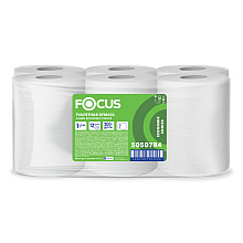 Бумага туалетная  Focus Eco, 200 метров, 1 слой, 100% целлюлоза
