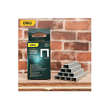Скоба D Deli EDL238014-1, 12х11,2 мм, 1000 шт.