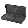 Ручка шариковая автоматическая Parker "Sonnet Lacquer Deep Black GT", 0.7 мм, черный, золотистый, стерж. черный - 3