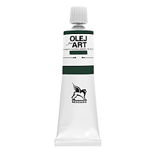 Краски масляные Renesans "Oils for art", 43 зеленый оливковый, 60 мл, туба