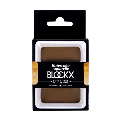 Краски акварельные "Blockx. Giant pan", 117 итальянская земля, 18 мл., кювета