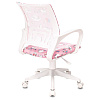 Кресло детское Бюрократ BUROKIDS 1W, ткань, пластик, розовый - 4