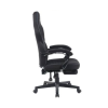 Кресло игровое BRAVE WS-5-1 Wong Black, ткань, черный - 3