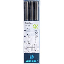 Набор ручек капиллярных "Schneider Fineliner Pictus"