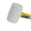 Киянка резиновая Deli YS EDL5916B, 0.45 кг, фибергласовая рукоятка, белая - 2