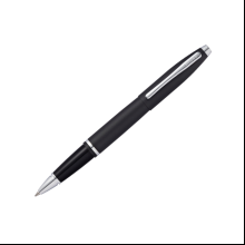 Ручка-роллер "Cross Calais Matte Black", 0.7 мм, черный, стерж. черный
