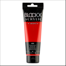 Краски акриловые "Blockx", 455 красный, 120 мл