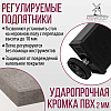 Стол Millwood Сеул, 1600х800 мм, бетон, черный - 6