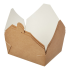 Контейнер бумажный, 950 мл, Fold Box, 170/135х155/120х50, 40 шт, крафт