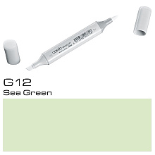Маркер перманентный "Copic Sketch", G-12 морской зеленый
