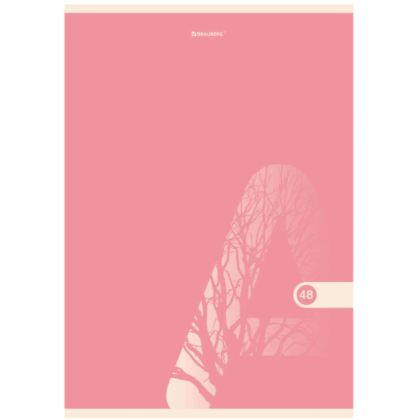 Тетрадь "Pastel", А4, 48 листов, в клетку, ассорти - 4