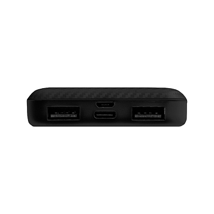 Внешний аккумулятор Power Bank "Rib 10", 10000 mAh, черный - 3