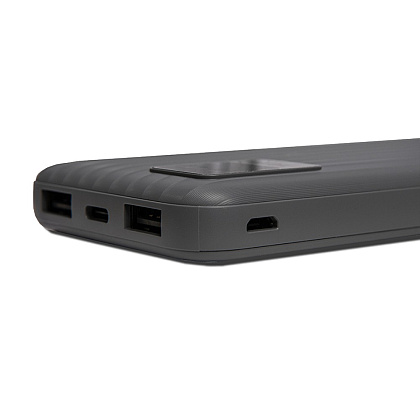 Внешний аккумулятор Power Bank "Wave 10", 10000 mAh, серый - 2