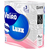 Бумага туалетная Veiro Luxx, 4 рулона, 3 слоя, белый - 2
