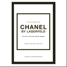 Книга на английском языке "Little Book of Chanel by Lagerfeld: The Story of the Iconic Fashion Designer"