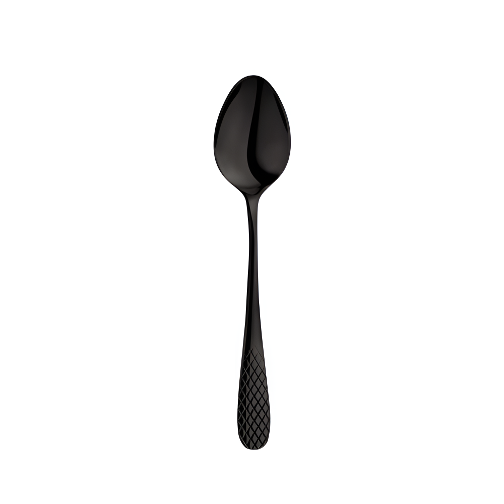 Набор чайных ложек "WL-999256 Black", 2 шт,  металл, черный