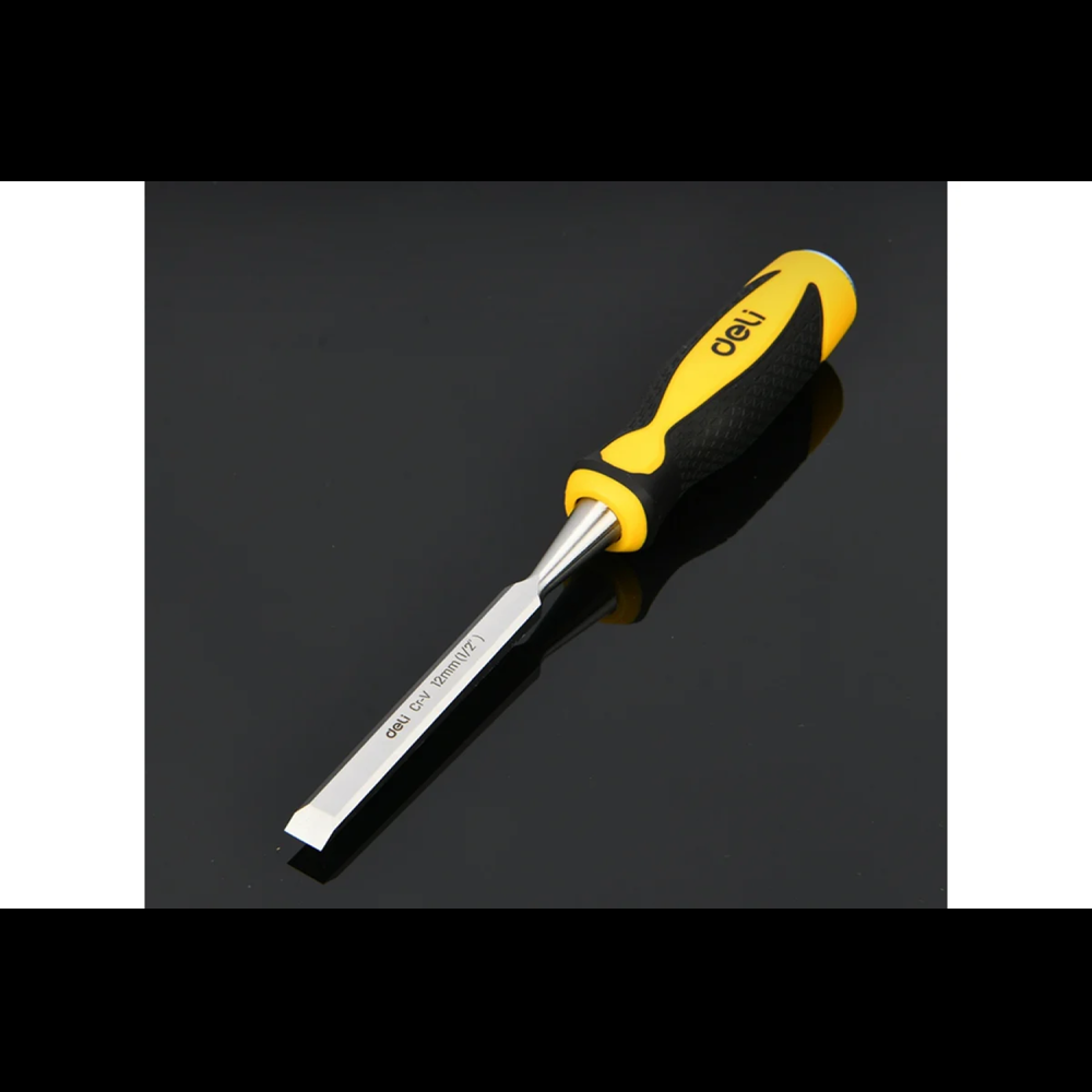 Стамеска Deli DL6212-E1, 12 мм, желтый - 3
