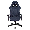 Кресло игровое Zombie "VIKING KNIGHT Fabric", ткань, металл, синий - 6
