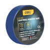 Изолента ПВХ Deli YS EDL5265, 18 мм x 10 м, 130 мкм, синяя - 6