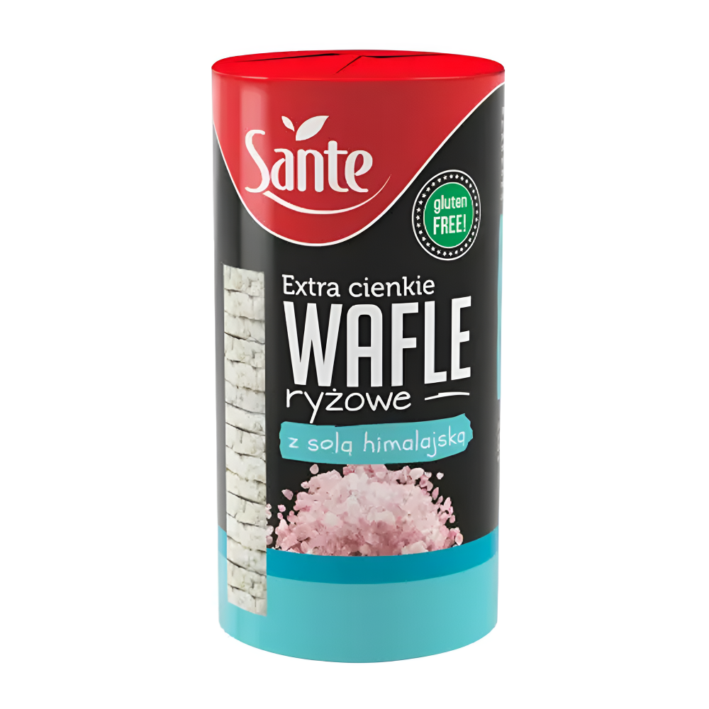 Вафли "Sante", 110 гр, экстра тонкие, с гималайской солью