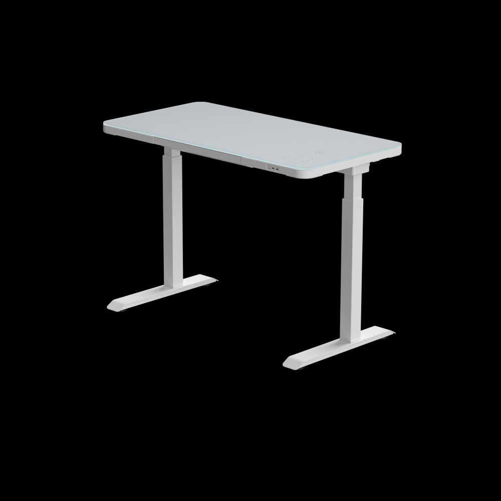 Стол с электроприводом двухмоторный AOKE HOME, белый (AK-GT10-YZF2-W) - 2