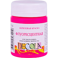 Краска акриловая неон 