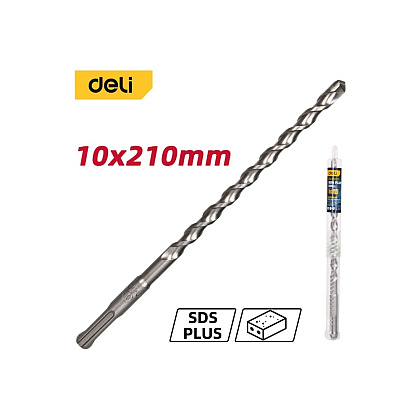 Бур по бетону Deli YS EDH-Y10210, 10x210 мм, SDS-PLUS - 2