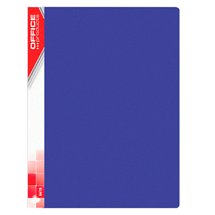 Папка c файлами "Office Product", 20 карманов, синий