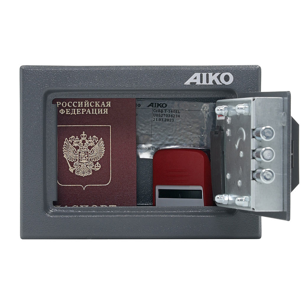 Сейф мебельный Т-140 EL, 140x195x140 мм - 3