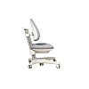 Кресло детское Ergosmart Maximus, ткань, серый, пластик, корпус белый - 4