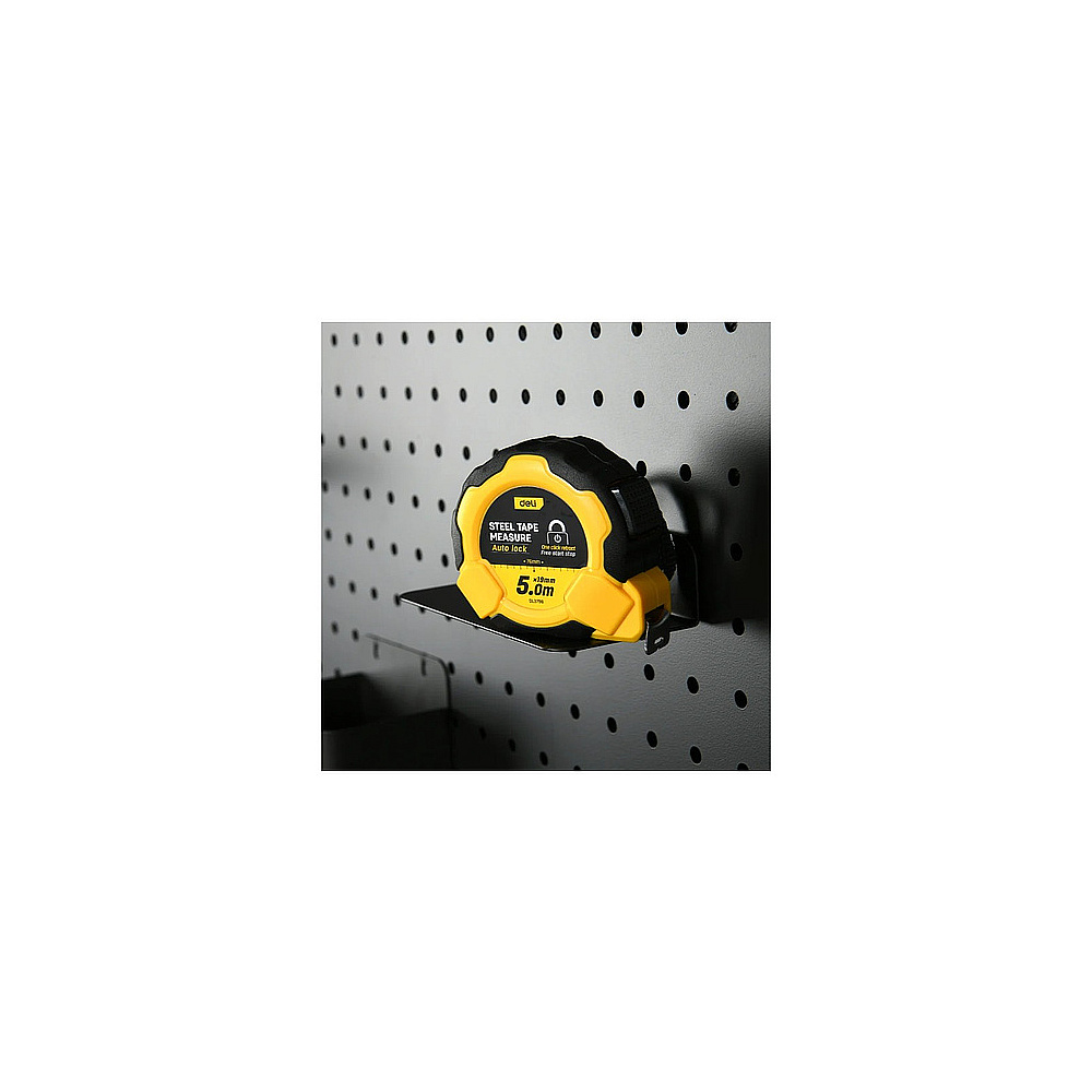 Рулетка Deli YS EDL3796, 5 м х 19 мм, желтый, черный - 9