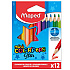 Цветные карандаши Maped "Color Peps" мини, 12 цветов