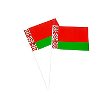 Флажок бумажный "Республика Беларусь"