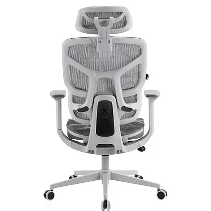 Кресло эргономичное EVERPROF Alfa, Grey, сетка, серый, металл, корпус серый - 5
