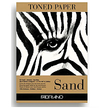 Блок бумаги для рисования "Fabriano. Sand", 29,7х42 см, 120 г/м2, 50 листов