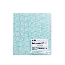 Салфетка из целлюлозы "Celina clean fish print", 24.5x42 см, 150 шт/упак, зеленый