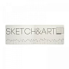 Скетчбук "Sketch&Art. Horizont", 25x17.9 см, 200 г/м2, 48 листов, серый - 4