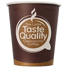 Стакан картонный Taste Quality, 250 мл, 1сл., 50шт/упак