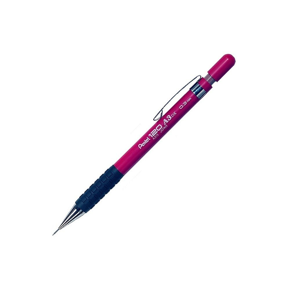 Карандаш автоматический "Pentel 120 A3", 0.3 мм, c ластиком